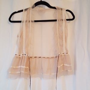 Xs lace vest